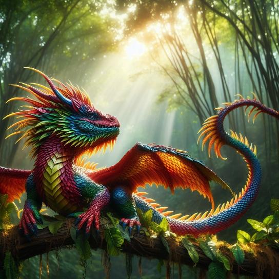 Dragon on a Branch